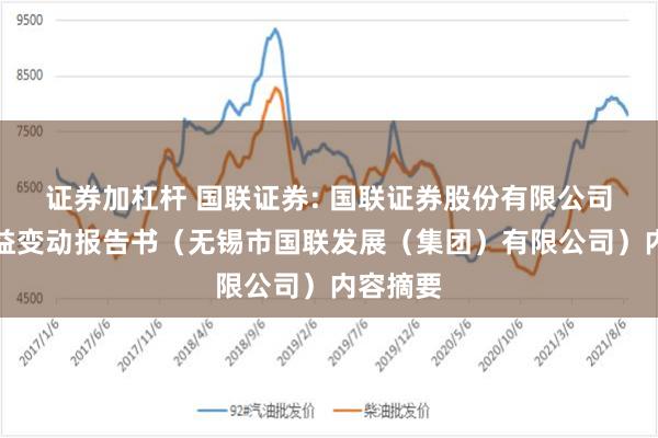 证券加杠杆 国联证券: 国联证券股份有限公司简式权益变动报告书（无锡市国联发展（集团）有限公司）内容摘要